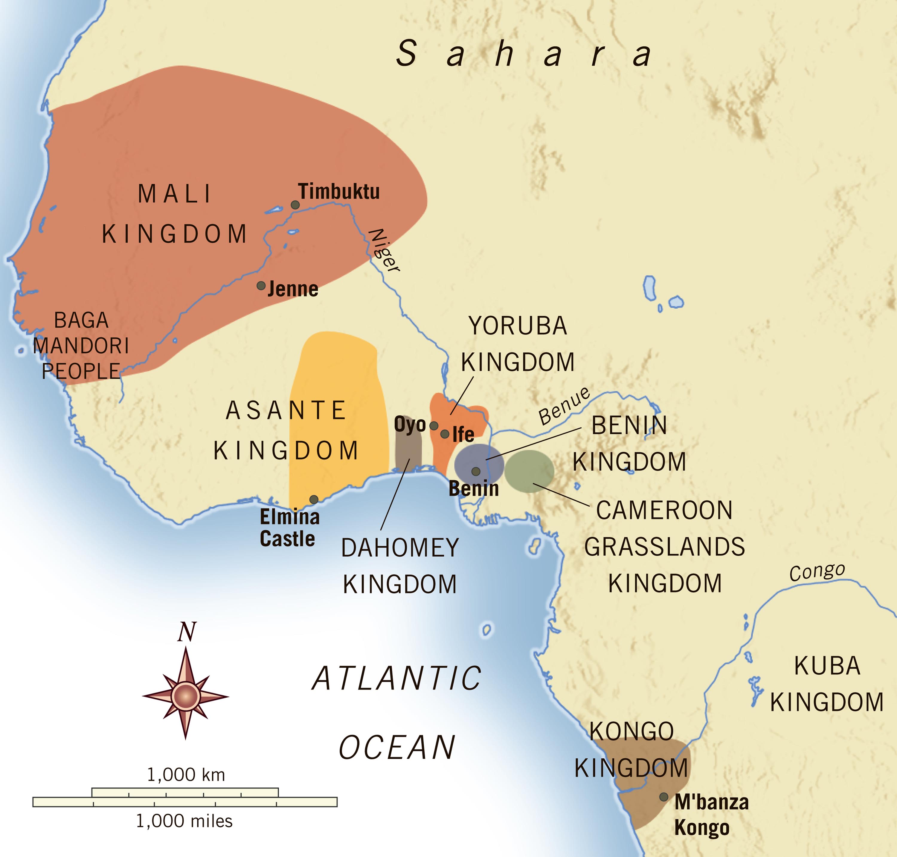 Image result for ashanti empire map